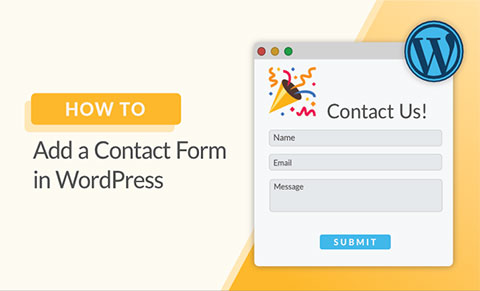 WordPress设置Contact Form联系表单