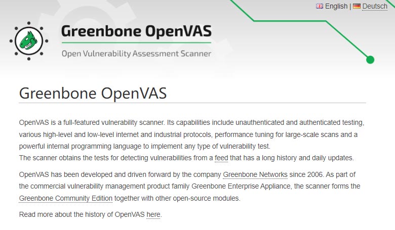 Greenbone OpenVAS