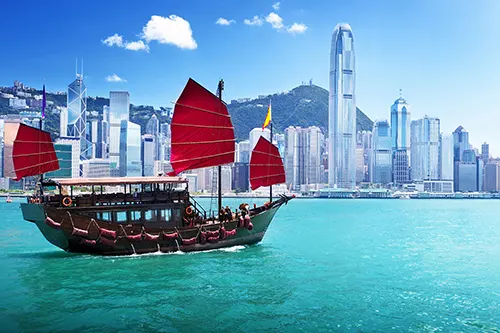 香港海滨景色