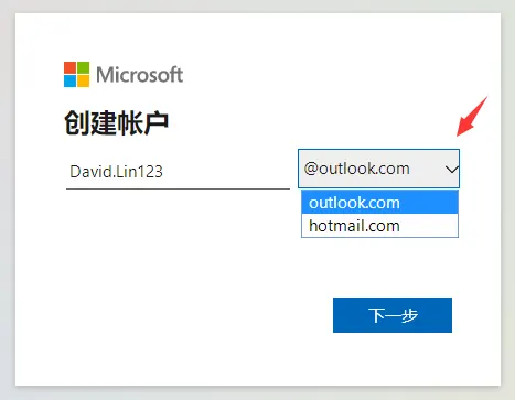创建hotmail账户