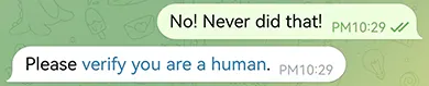 点击No! Never did that!